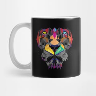 Futuristic Lion Design Mug